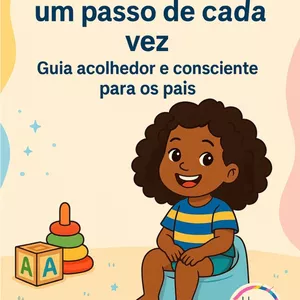 Imagem de capa para o Ebook Adeus, fraldinha - um passo de cada vez.