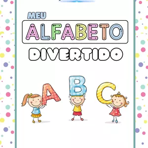 Imagem de capa para o Ebook ALFABETO DIVERTIDO
