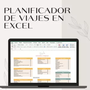 Imagen de portada para Curso online Planificador de Viajes en Excel: ¡Tu Compañero Ideal para Aventuras Perfectas!