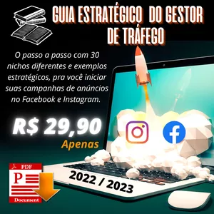 Imagem de capa para o Ebook Guia Estratégico do Gestor de Tráfego - Negócios Locais