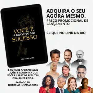 Imagem de capa para o Ebook Você é a Chave do Seu Sucesso