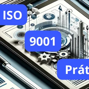 Imagem de capa para o Curso online ISO 9001 Prático - Kit de Procedimentos, Formulários e E-book