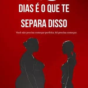Imagem de capa para o Ebook 15 dias para ser magra sem sofrimento.