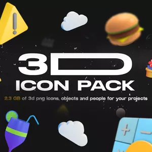 Imagem de capa para o Curso online PACK DE ÍCONES 3D PARA PHOTOSHOP