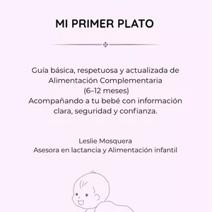 Imagen de portada para Ebook Guía Básica y Actualizada de Alimentación Complementaria para bebés de 6-12 meses