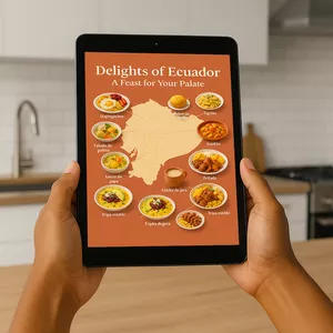 Cover image for Ebook A Culinary Journey Through Ecuador in 17 Delicious Steps