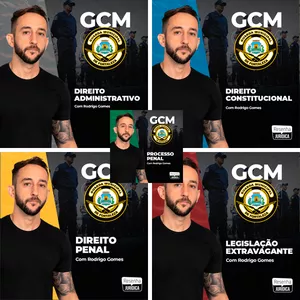 Imagem de capa para o Curso online Combo: Direito Constitucional, Direito Penal, Leis Penais, Processo Penal e Direito Administrativo | Guarda Civil Municipal (GCM) Fortaleza