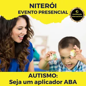 Imagem de capa para o Evento presencial Autismo - NITEROI - Terapia ABA na prática