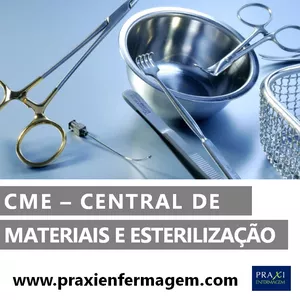 Imagem principal do produto CME - CENTRAL DE MATERIAIS E ESTERILIZAÇÃO