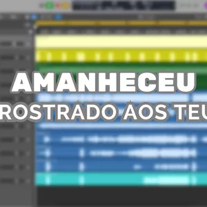 Imagem de capa para o Ebook (MULTITRACKS) Amanheceu / Ministério Prostrado Aos Teus Pés