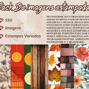 Imagem de capa para o Curso online PACK DE IMAGENS COM ESTAMPAS VARIADAS!