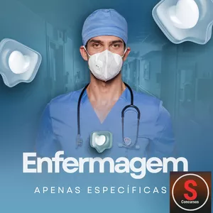 Imagem de capa para o Ebook ENFERMAGEM- APENAS ESPECÍFICAS