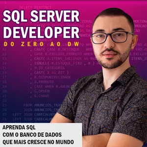 Imagem do curso SQL Server Developer do ZERO ao DW