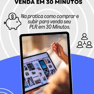 Imagem de capa para o Ebook 🔥 E-book "Na Prática: Como Comprar e Subir Para Venda Seu PLR em 30 Minutos" - Seu Guia Definitivo Para Ganhar Dinheiro Online! 🔥