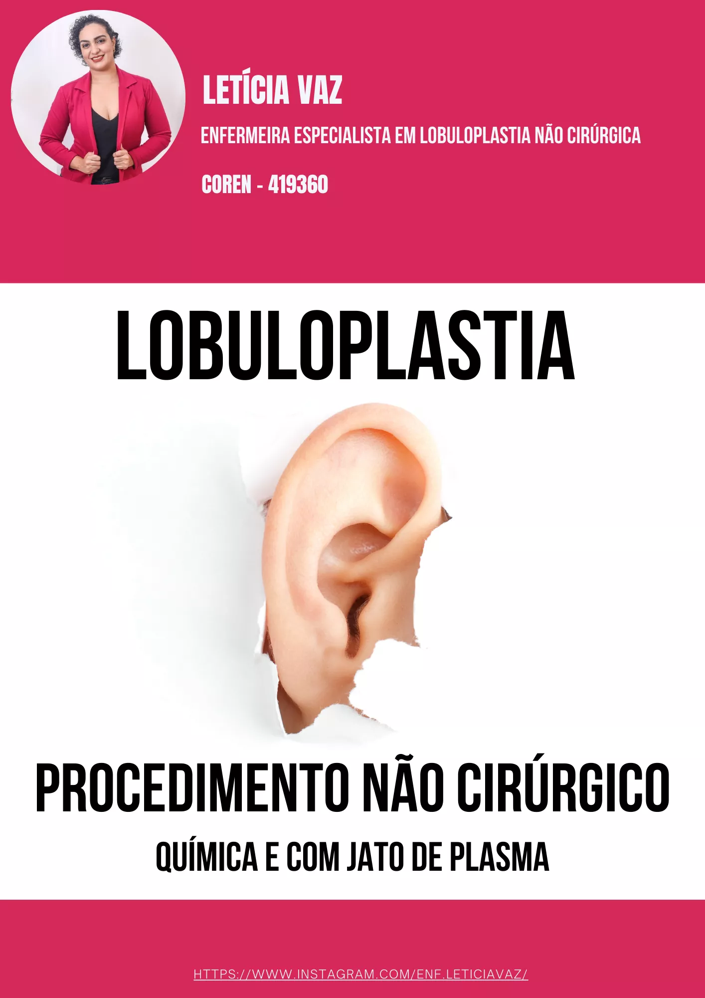 Curso de Lobuloplastia - Guia Completo para uma Reconstrução de Orelhas Rasgadas" — imagem 2