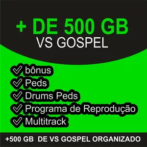Imagem de capa para o Ebook VS GOSPEL +500GB
