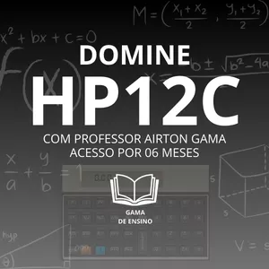 Imagem do curso DOMINE A HP12C | DO BÁSICO AO AVANÇADO | ACESSO POR 6 MESES