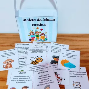 Imagem de capa para o Ebook Maleta de Leitura Cursiva