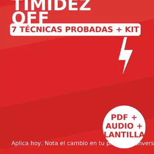Imagen de portada para Ebook Timidez OFF — 7 Técnicas Probadas + Kit