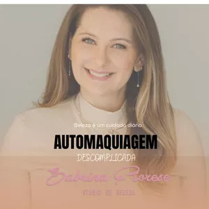 Imagem do curso Automaquiagem Descomplicada por Sabrina Fiorese