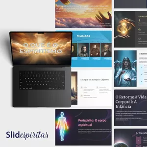Imagem de capa para o Curso online Slides Espíritas