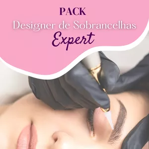 Curso Pack Designer de Sobrancelhas Expert
