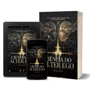 Imagem de capa para o Ebook Ciência do Alter Ego - Como os Grandes Líderes Usam Alter Egos para Conquistar o Sucesso