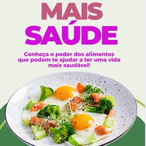 Imagem de capa para o Ebook Receitas práticas e saudáveis 
