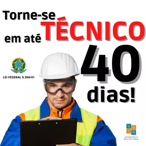 Imagem de Torne-se TÉCNICO em até 40 dias! criado por VOIN - Assessoria Educacional na hotmart