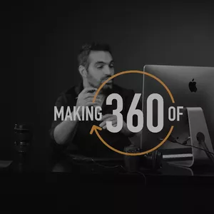 Imagem de capa para o Curso online Making of 360 - Rodolfo Santos