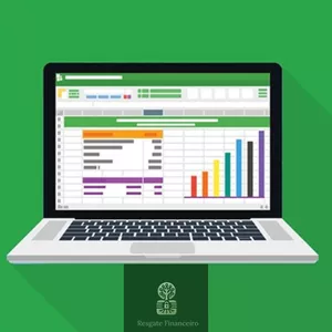 Imagem de capa para o Ebook Planilha Financeira