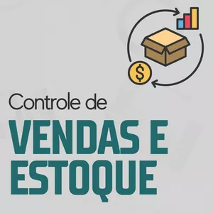 Imagem de capa para o Curso online Planilha de controle de estoque e vendas