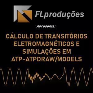 Imagem de capa para o Ebook CURSO DE CÁLCULO DE TRANSITÓRIOS ELETROMAGNÉTICOS E SIMULAÇÕES EM ATP-ATPDRAW/MODELS