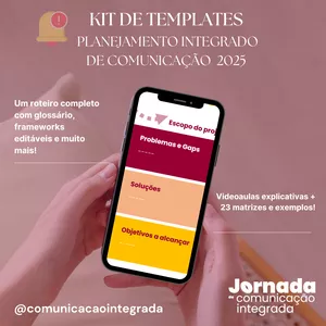 Imagem de capa para o Curso online Jornada da Comunicação Integrada 2026