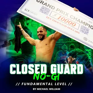 Cover image for Online course The Principles of Closed Guard JIU JITSU NO-GI. Fundamental Level