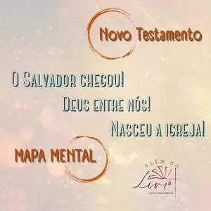 Imagem de capa para o Ebook Novo Testamento - Mapa Mental