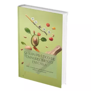 Imagem de capa para o Ebook O guia prático de emagrecimento em casa