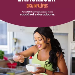 Imagem de capa para o Ebook Dicas infalíveis para emagrecer