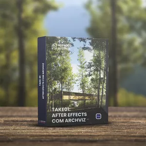 Imagem de capa para o Curso online Take 01: After Effects Com Archviz