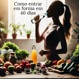 Imagem de capa para o Ebook Como entrar em forma em 40 dias 