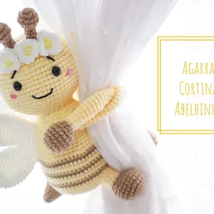 Imagem de capa para o Ebook Agarra cortina Abelhinha