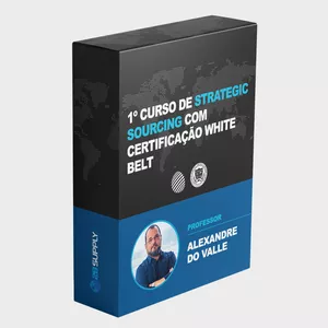 Imagem de capa para o Curso online 1º Curso de Strategic Sourcing com Certificação White Belt