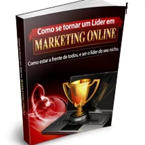 Imagem de capa para o Ebook Como se Tornar um Líder em Marketing Online