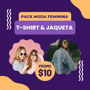 Imagem de capa para o Ebook PACK MODA FEMININA 