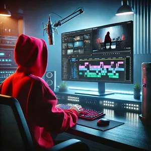 Imagem de capa para o Curso online Dark Vídeo Editor.