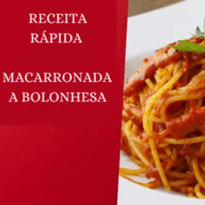 Imagem de capa para o Ebook RECEITA RÁPIDA DE MACARRONADA 