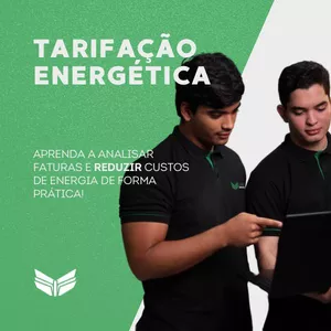 Imagem de capa para o Curso online Tarifação Energética: Como analisar faturas e reduzir custos de forma prática!