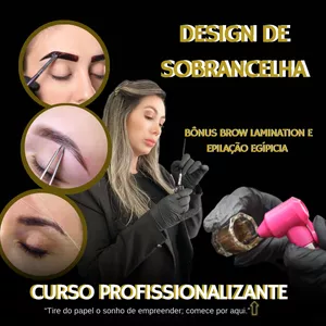 Imagem do curso Descomplicando Design de sobrancelha 