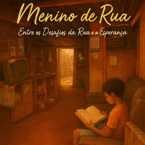 Imagem de capa para o Ebook Menino de Rua: Uma História de Superação e Esperança