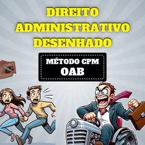 Imagem de capa para o Curso online Direito Administrativo OAB (método CPM)